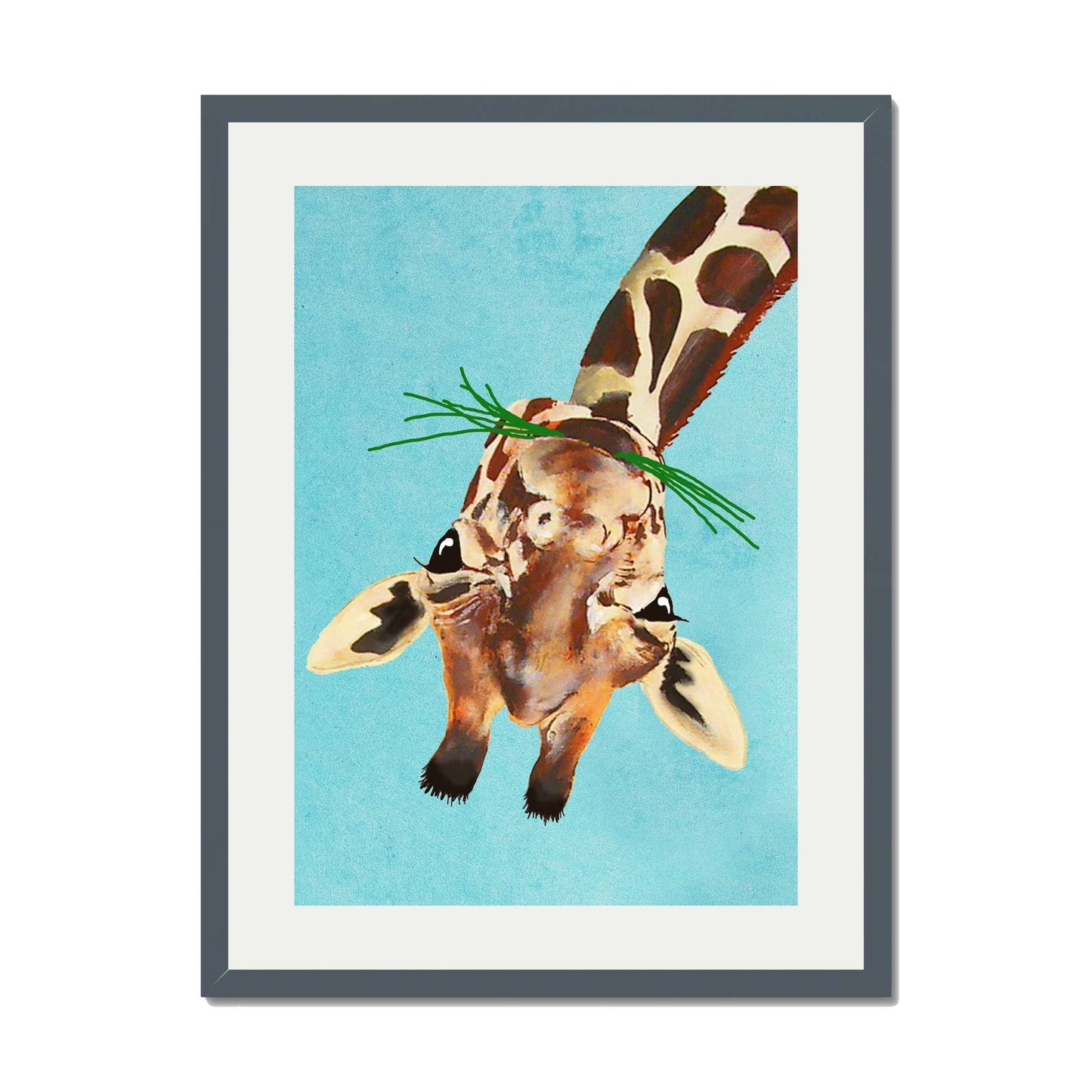 GIRAFFE UPSIDE DOWN | PRINT
