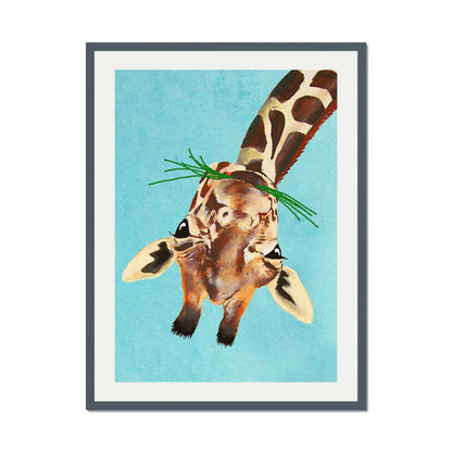 GIRAFFE UPSIDE DOWN | PRINT