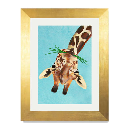 GIRAFFE UPSIDE DOWN | PRINT