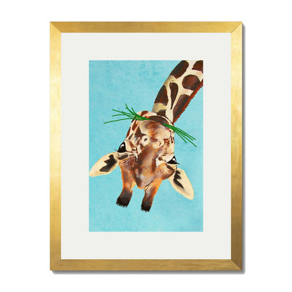 GIRAFFE UPSIDE DOWN | PRINT