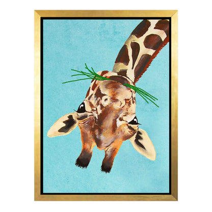 GIRAFFE UPSIDE DOWN | CANVAS