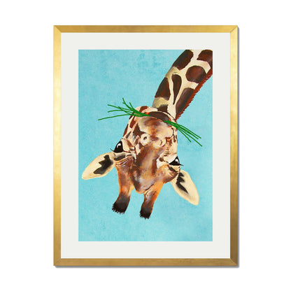 GIRAFFE UPSIDE DOWN | PRINT