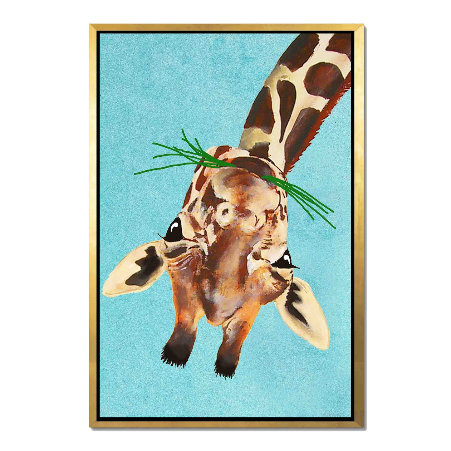 GIRAFFE UPSIDE DOWN | CANVAS