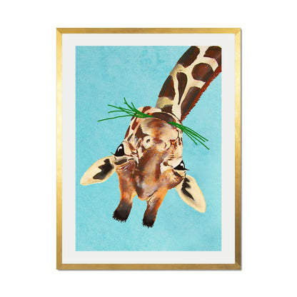 GIRAFFE UPSIDE DOWN | PRINT