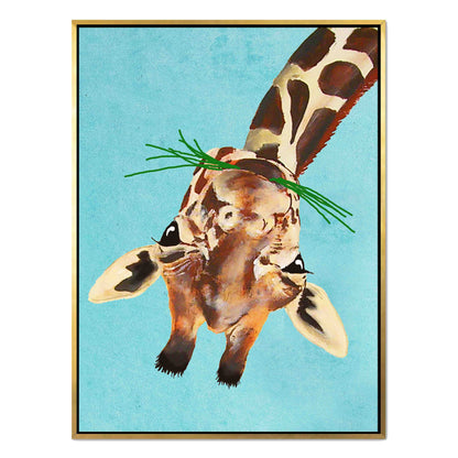 GIRAFFE UPSIDE DOWN | CANVAS