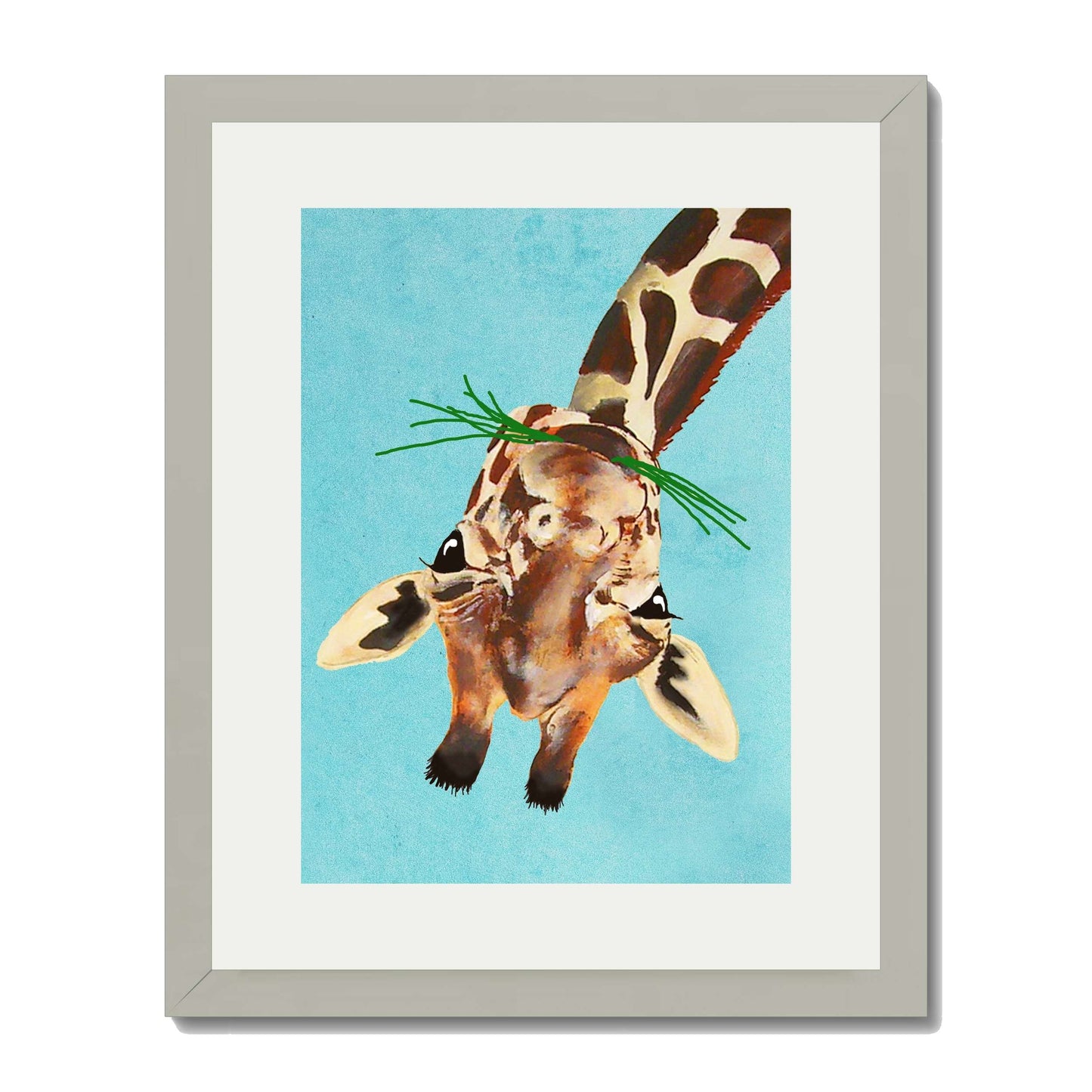GIRAFFE UPSIDE DOWN | PRINT