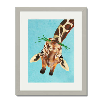 GIRAFFE UPSIDE DOWN | PRINT