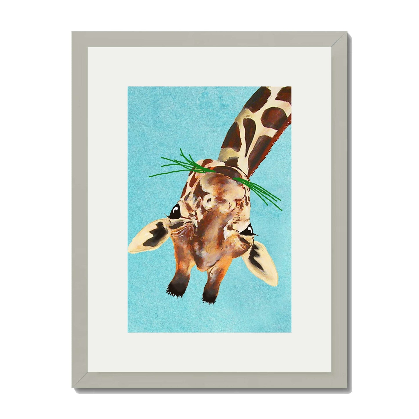 GIRAFFE UPSIDE DOWN | PRINT