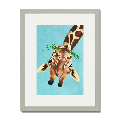 GIRAFFE UPSIDE DOWN | PRINT