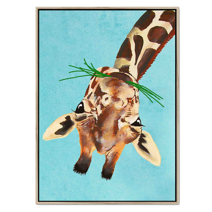 GIRAFFE UPSIDE DOWN | CANVAS