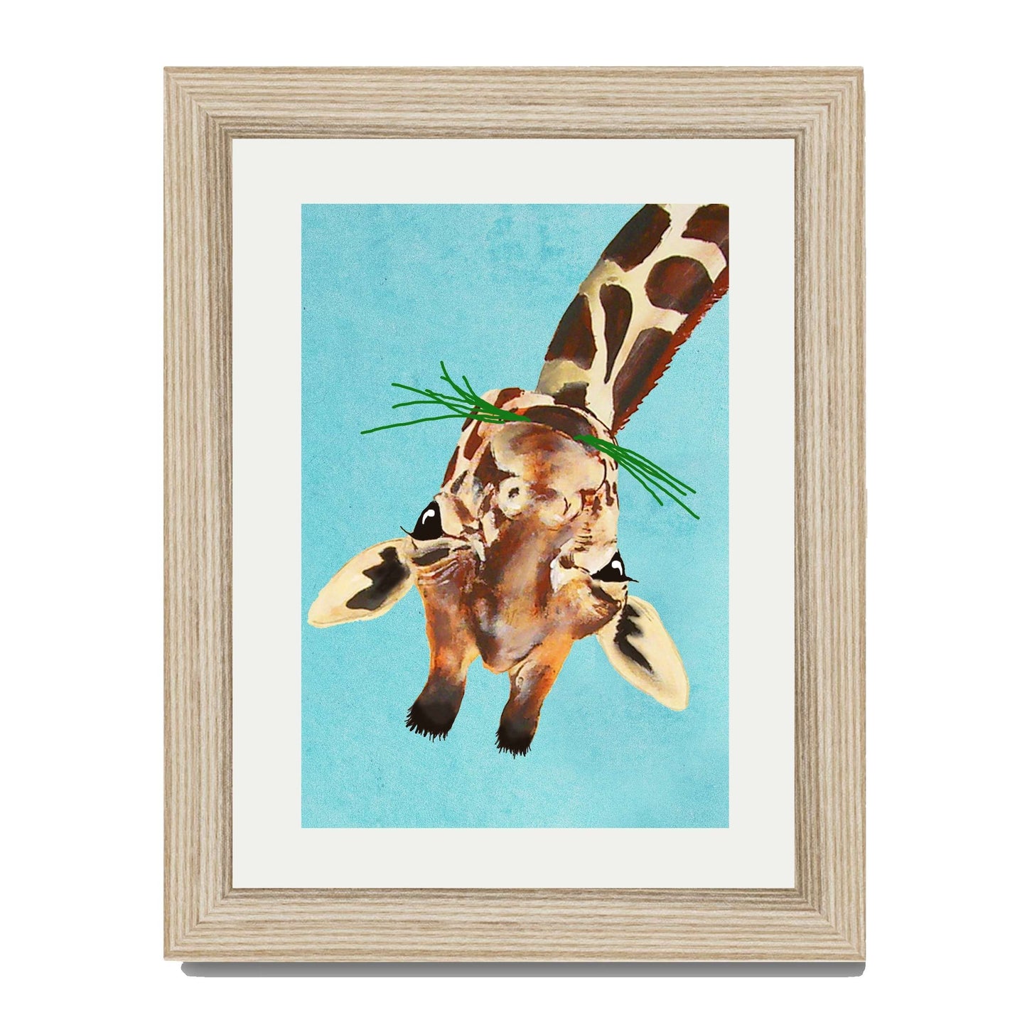 GIRAFFE UPSIDE DOWN | PRINT