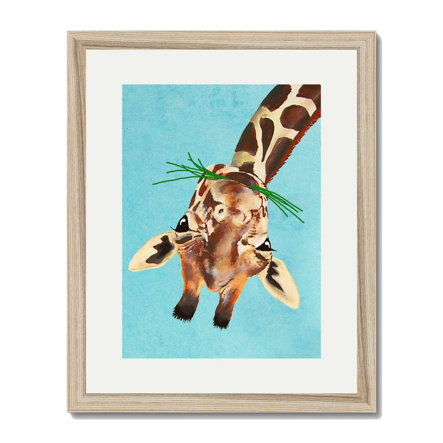 GIRAFFE UPSIDE DOWN | PRINT