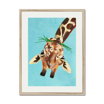 GIRAFFE UPSIDE DOWN | PRINT