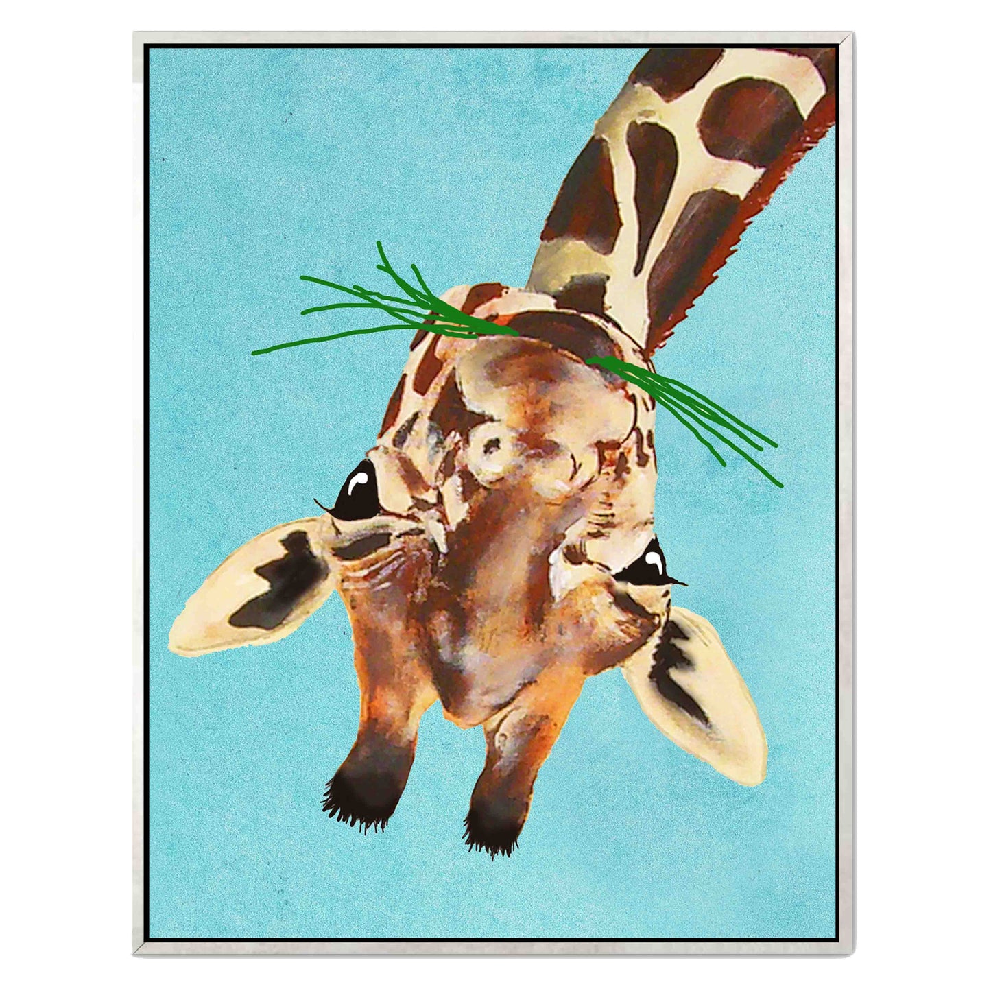 GIRAFFE UPSIDE DOWN | CANVAS