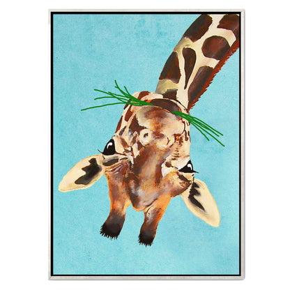 GIRAFFE UPSIDE DOWN | CANVAS