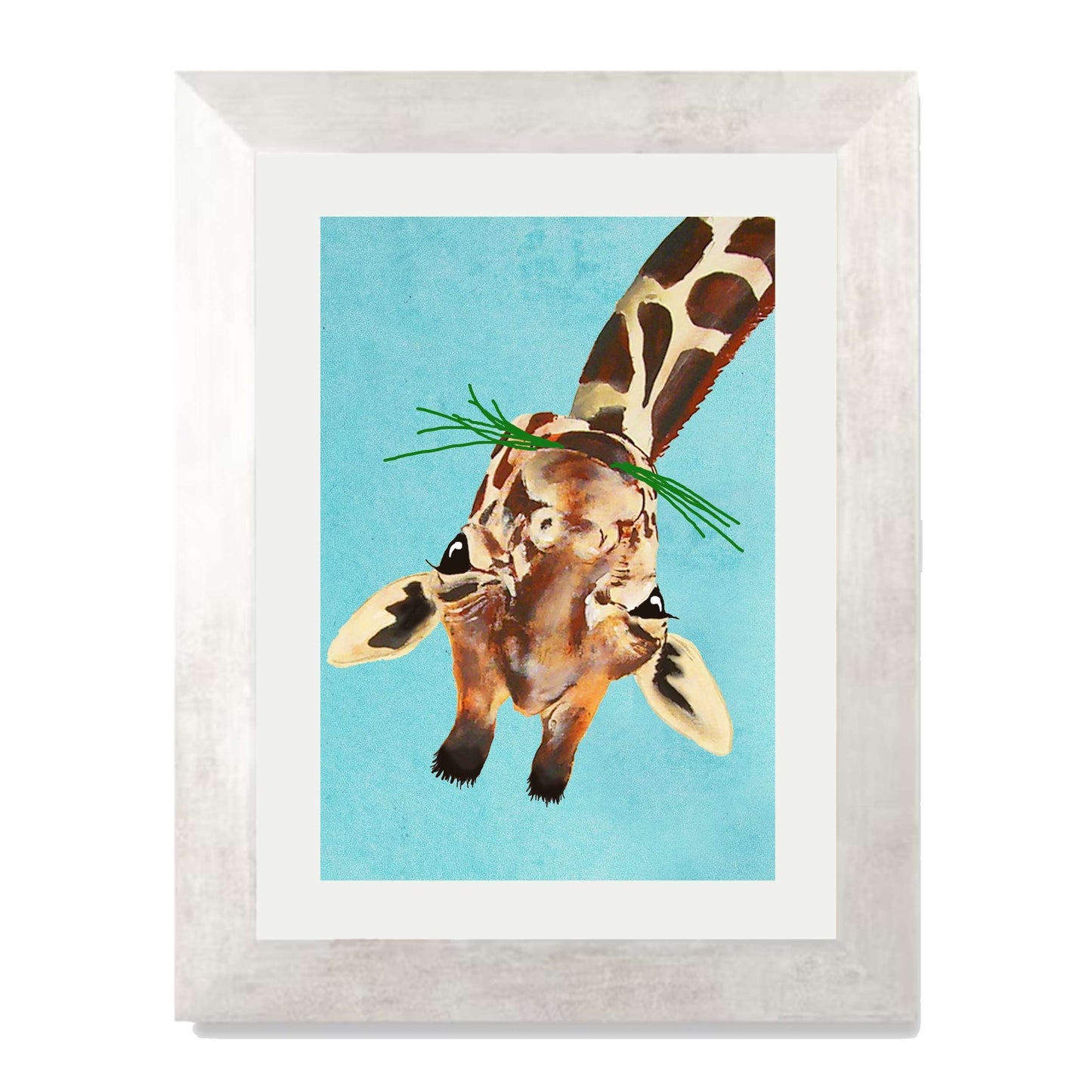 GIRAFFE UPSIDE DOWN | PRINT