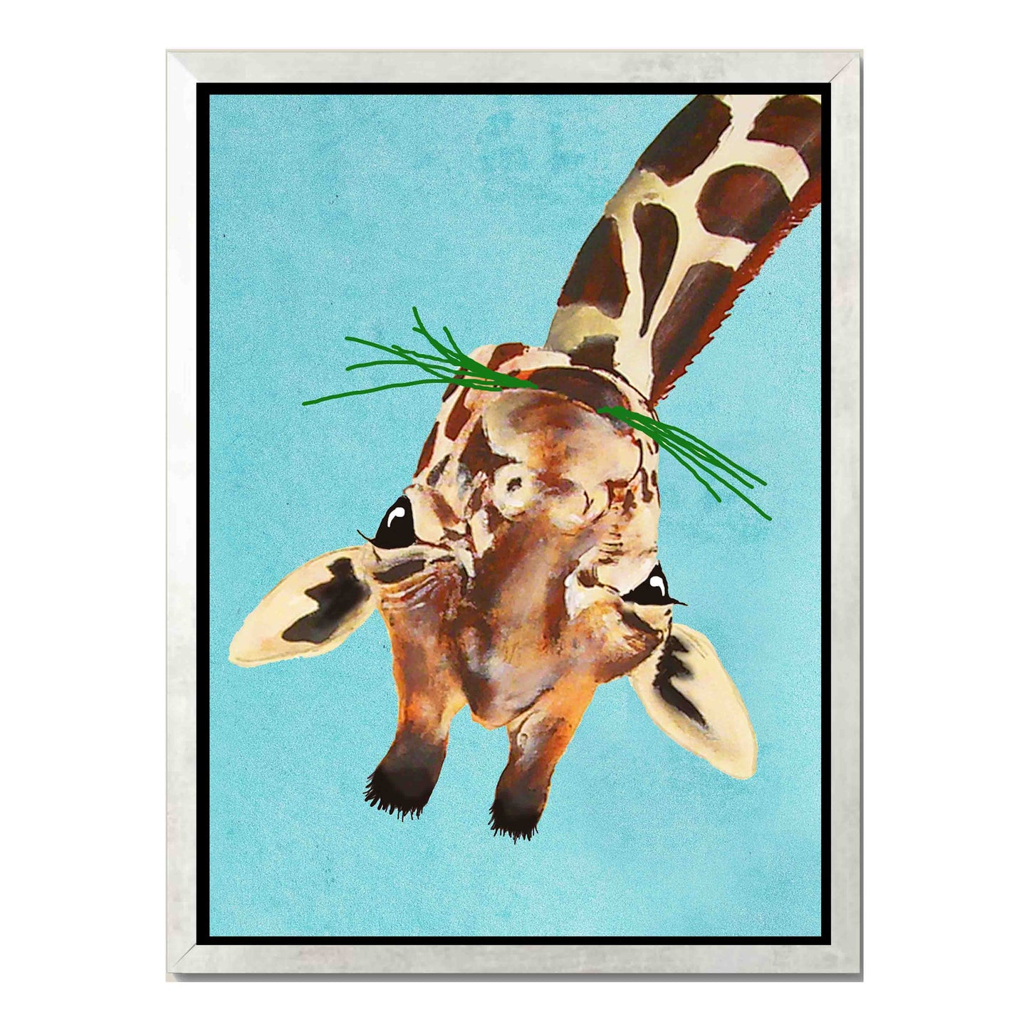 GIRAFFE UPSIDE DOWN | CANVAS