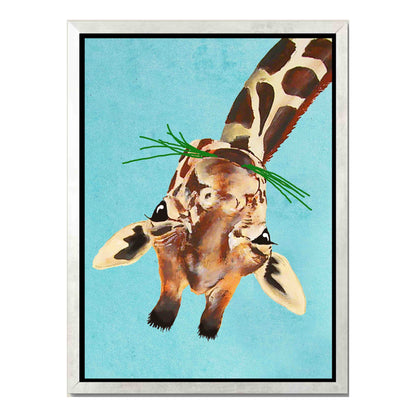 GIRAFFE UPSIDE DOWN | CANVAS