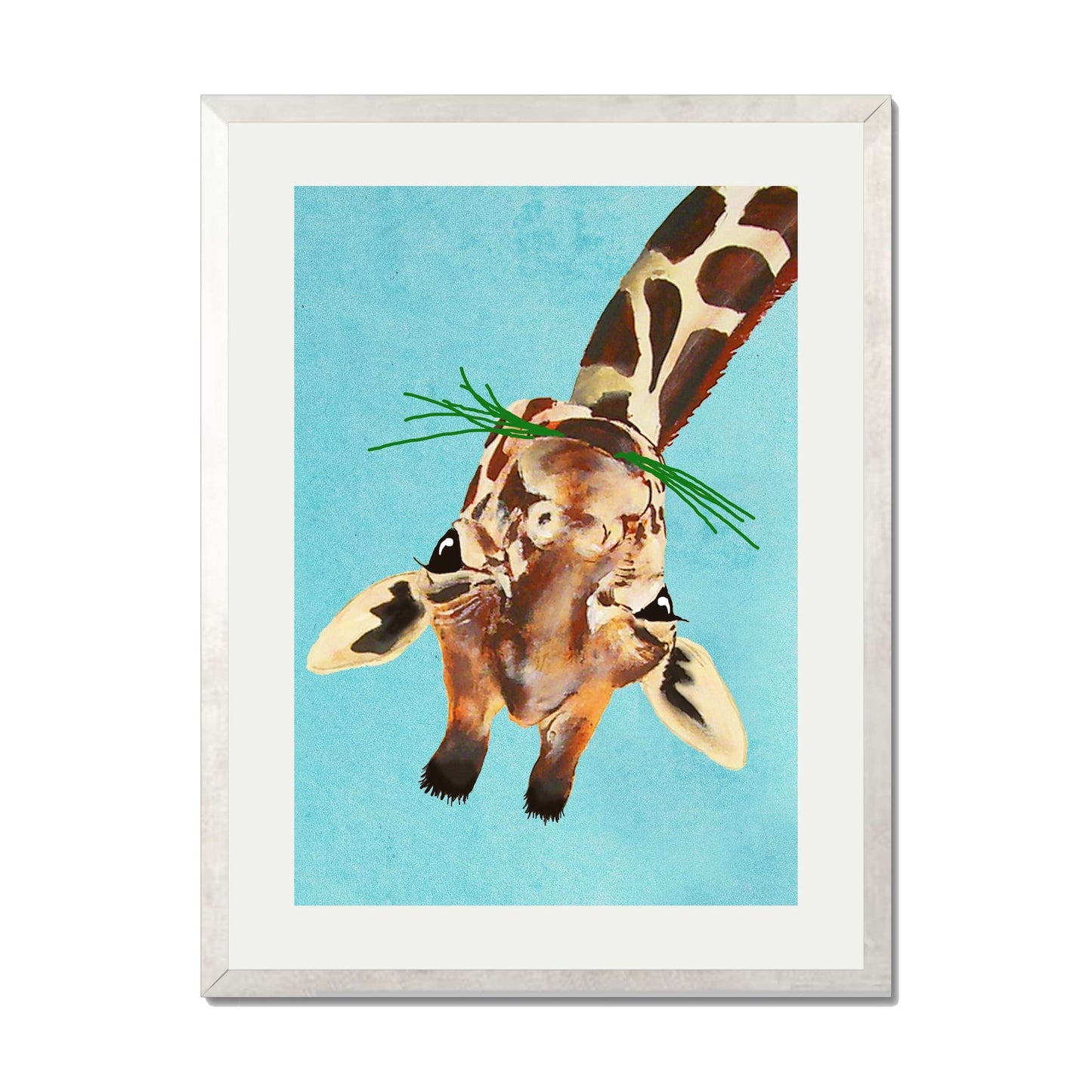 GIRAFFE UPSIDE DOWN | PRINT