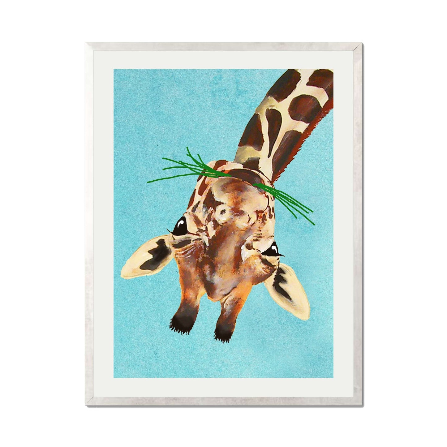 GIRAFFE UPSIDE DOWN | PRINT
