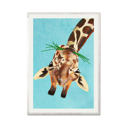 GIRAFFE UPSIDE DOWN | PRINT