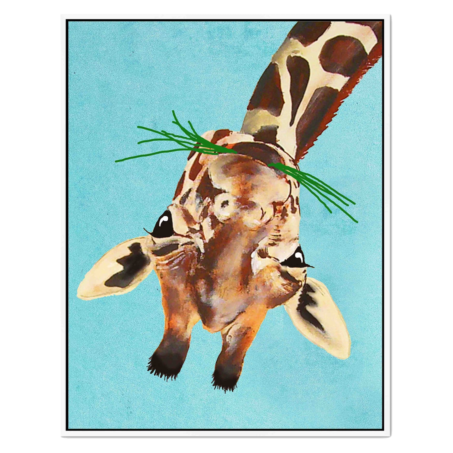 GIRAFFE UPSIDE DOWN | CANVAS