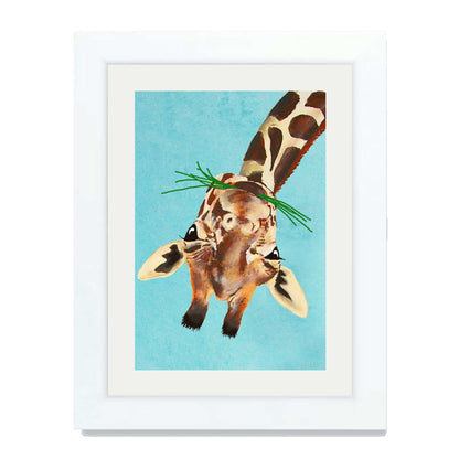 GIRAFFE UPSIDE DOWN | PRINT