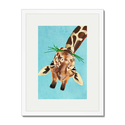 GIRAFFE UPSIDE DOWN | PRINT