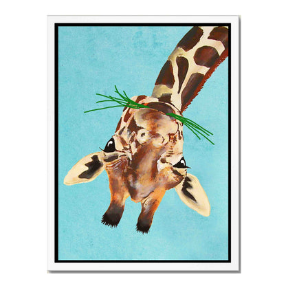 GIRAFFE UPSIDE DOWN | CANVAS