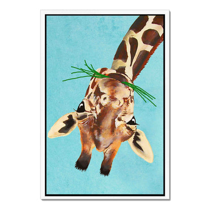 GIRAFFE UPSIDE DOWN | CANVAS