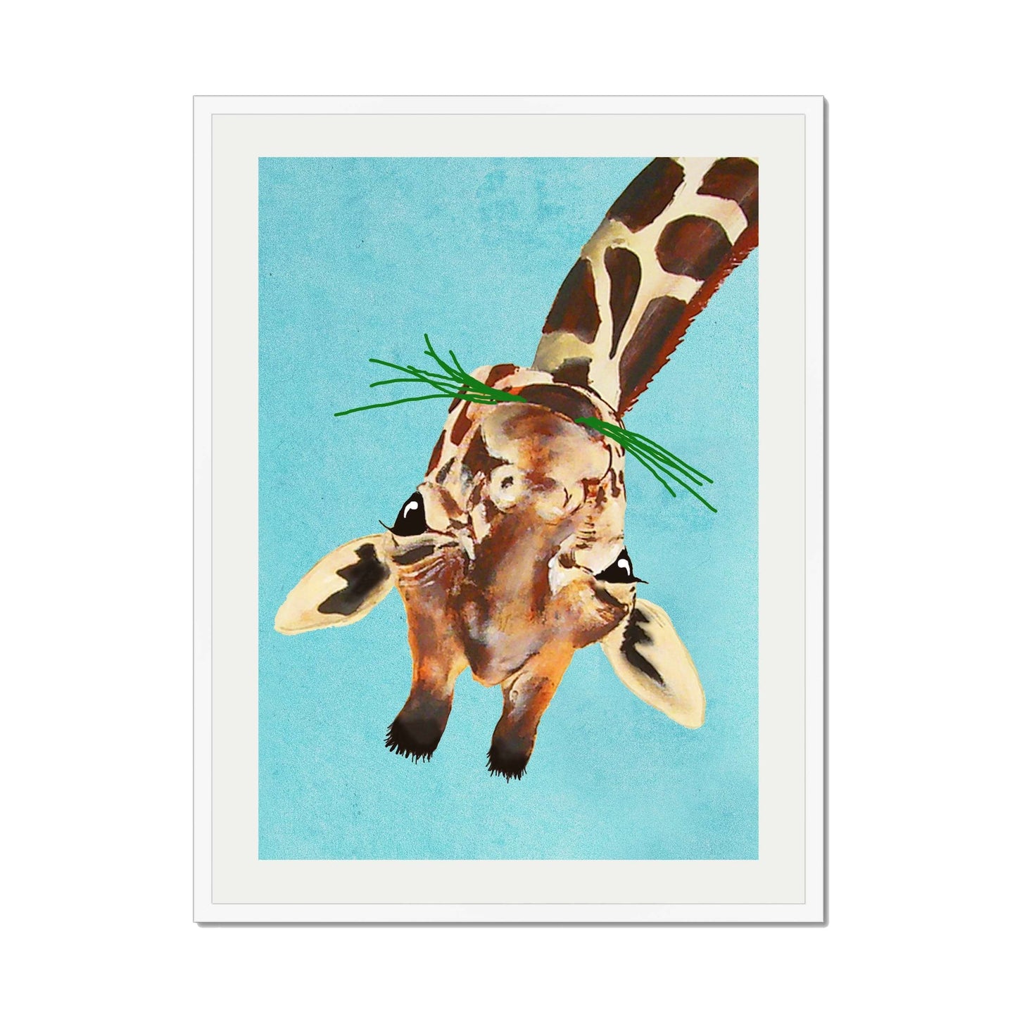 GIRAFFE UPSIDE DOWN | PRINT