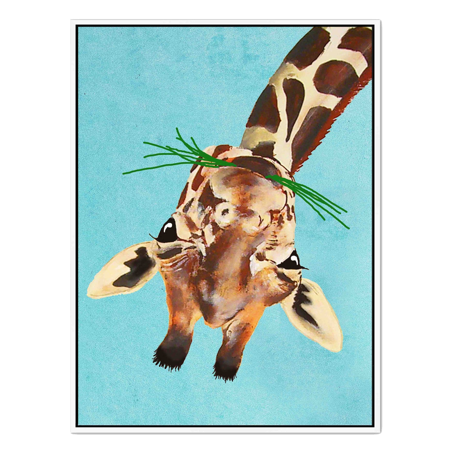 GIRAFFE UPSIDE DOWN | CANVAS