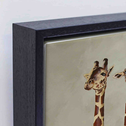GIRAFFES IN BATHTUB | CANVAS