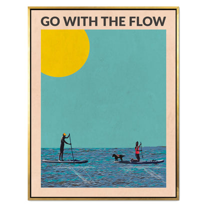 GO WITH THE FLOW | CANVAS