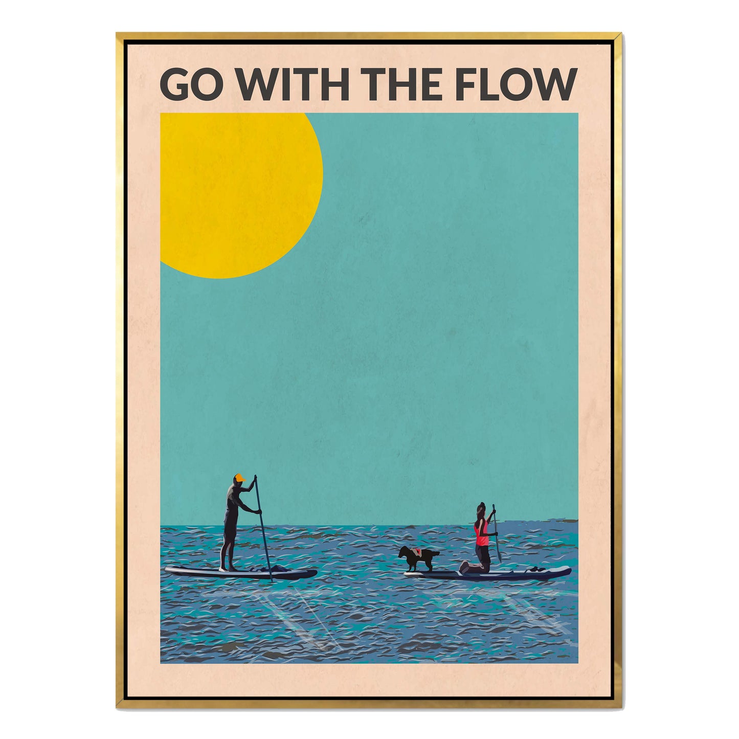 GO WITH THE FLOW | CANVAS