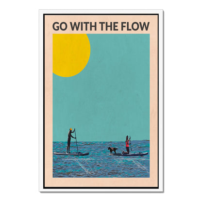 GO WITH THE FLOW | CANVAS