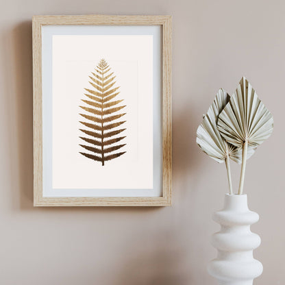 GOLDEN LEAF NO.7 | PRINT