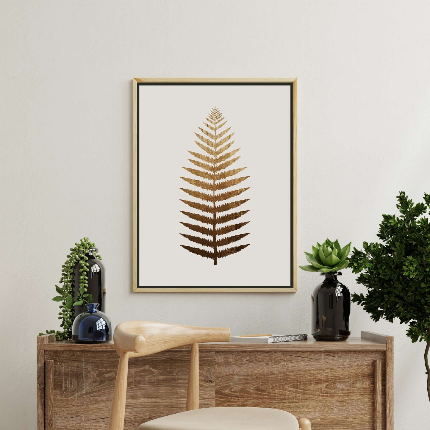 GOLDEN LEAF NO. 7 | CANVAS