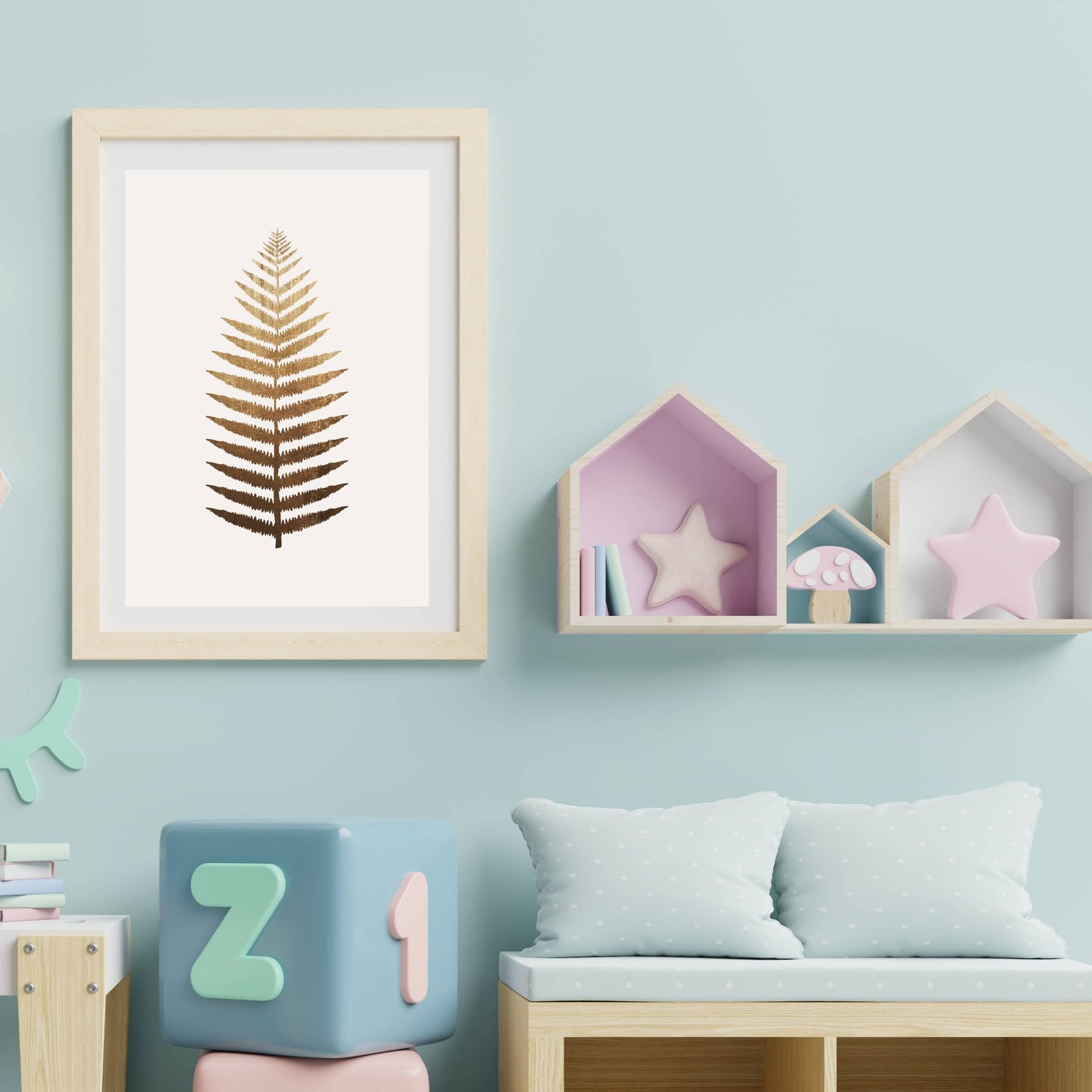 GOLDEN LEAF NO.7 | PRINT
