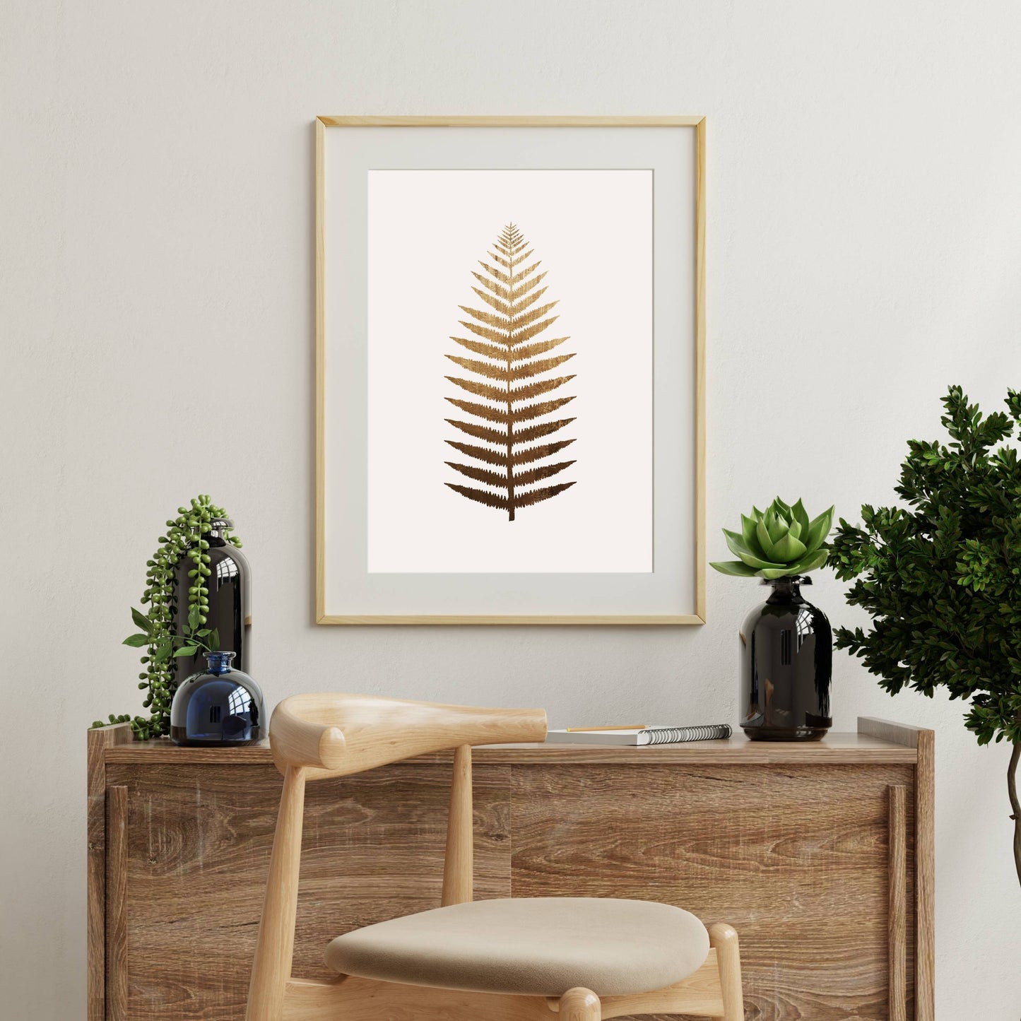 GOLDEN LEAF NO.7 | PRINT