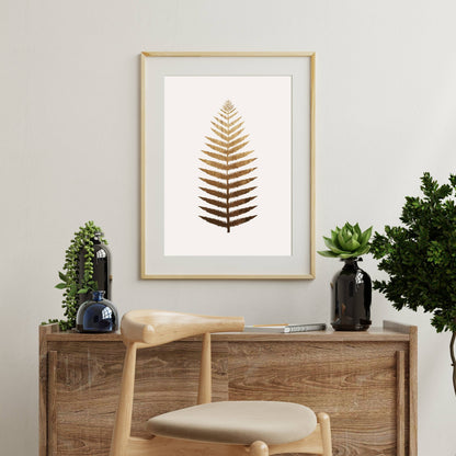 GOLDEN LEAF NO.7 | PRINT