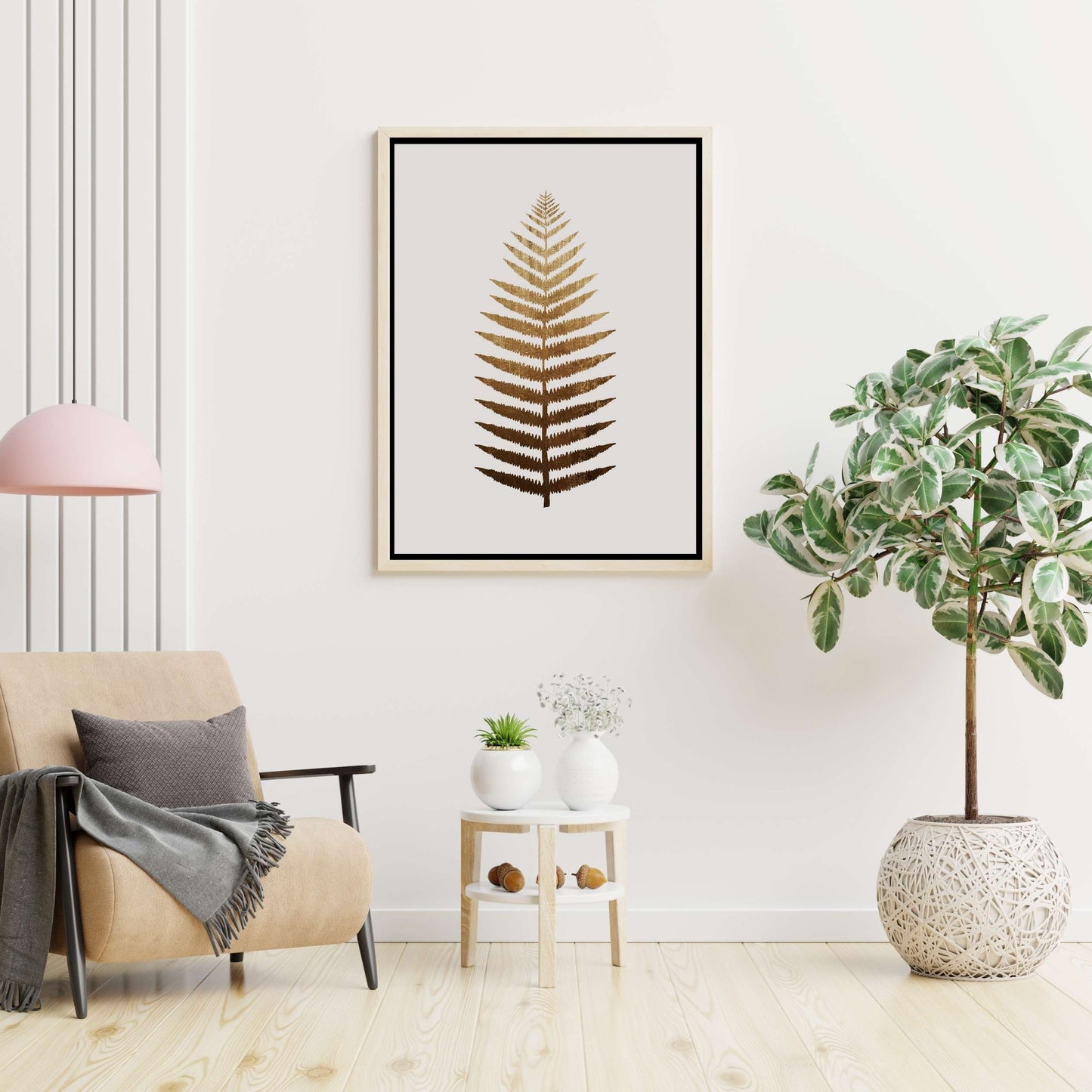 GOLDEN LEAF NO. 7 | CANVAS