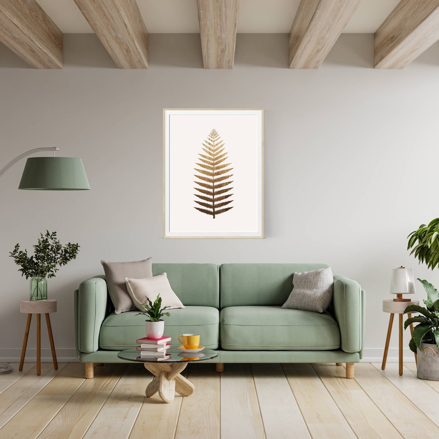GOLDEN LEAF NO.7 | PRINT