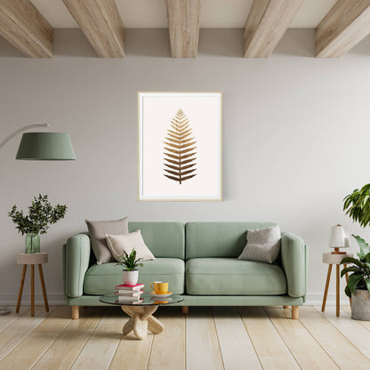 GOLDEN LEAF NO.7 | PRINT