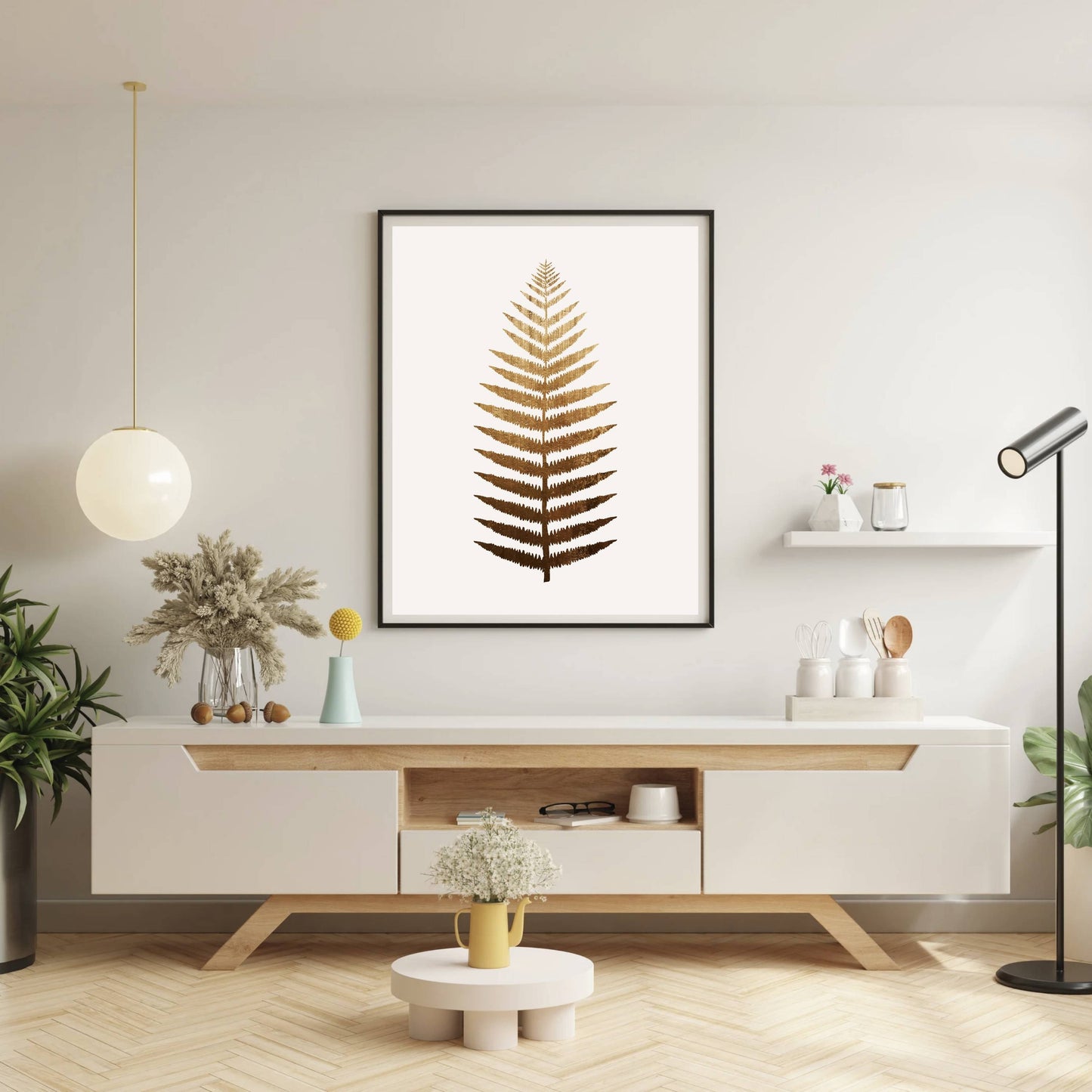 GOLDEN LEAF NO.7 | PRINT