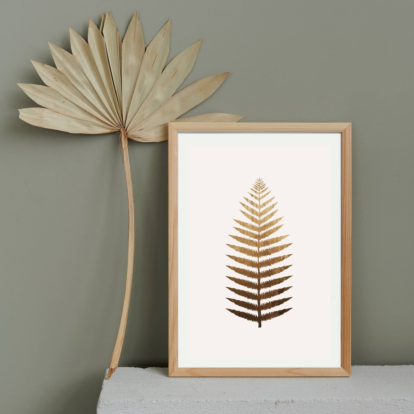 GOLDEN LEAF NO.7 | PRINT