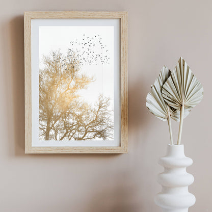 GOLDEN SKIES | PRINT