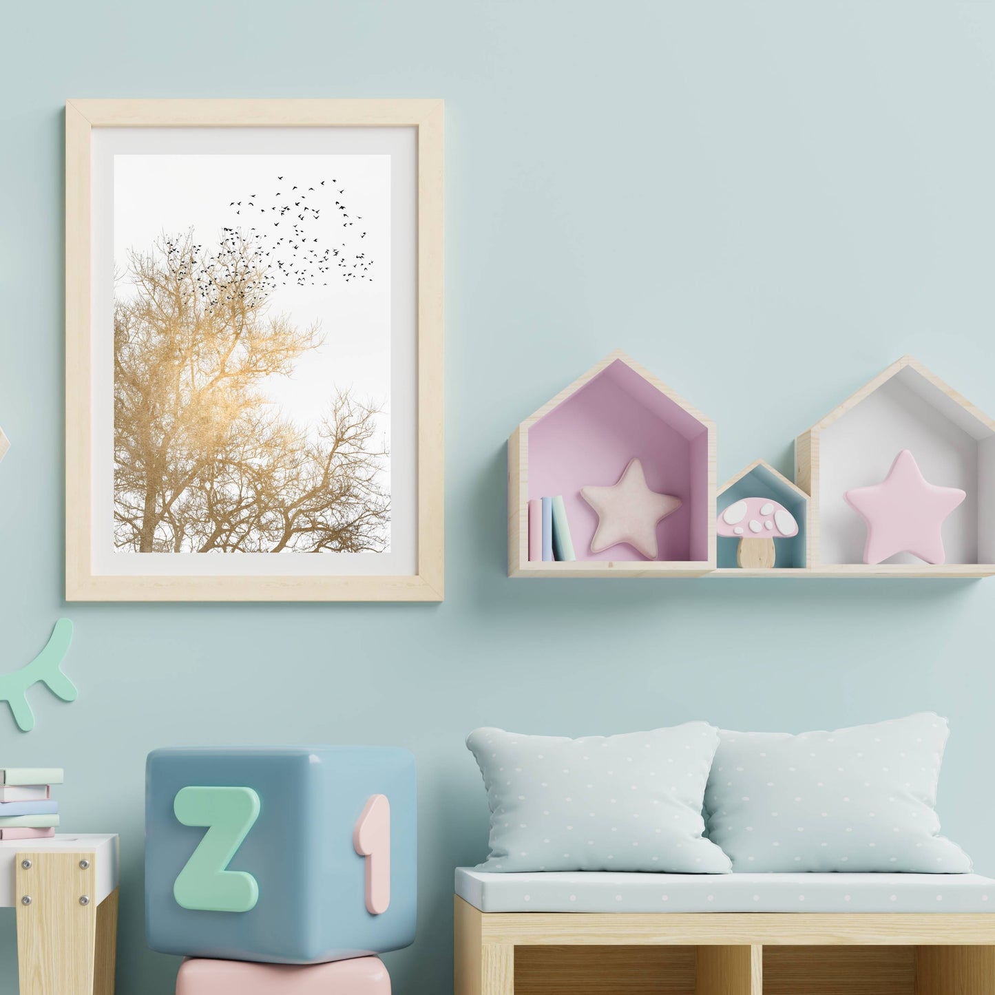 GOLDEN SKIES | PRINT