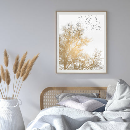 GOLDEN SKIES | PRINT