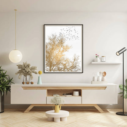 GOLDEN SKIES | PRINT